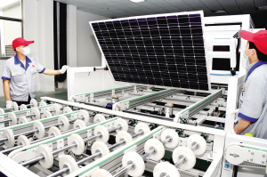 江蘇宇兆能源科技有限公司8條生產(chǎn)線全面投產(chǎn)，所生產(chǎn)的晶體硅電池片將全部外賣——可形成年銷售50億元規(guī)模