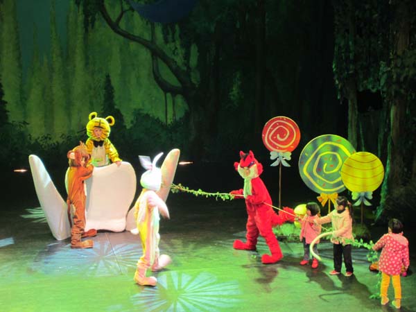 7月27日 太倉(cāng)大劇院上演親子互動(dòng)兒童劇《愛吃糖果的大老虎》