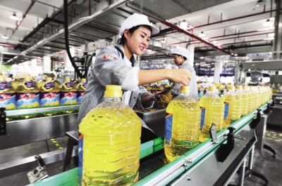 多力食用油年產(chǎn)銷比增超30%