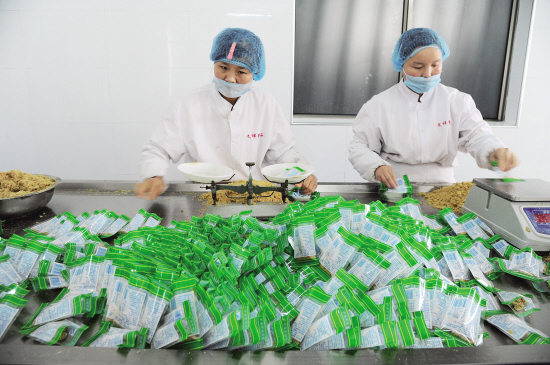 研發(fā)肉松新品拓展市場(chǎng)