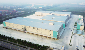 似鳥華東商貿(mào)中心竣工