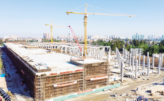 物流園區(qū)初具規(guī)模