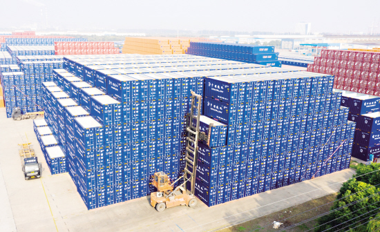 集裝箱訂單明顯攀升