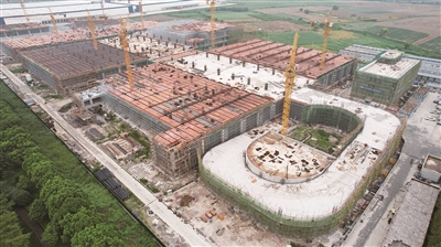 蘇寧環(huán)上海電商產(chǎn)業(yè)園項目有序推進